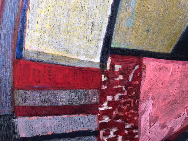 Ukrainian amazon Abstract Painting Olga Konoshchuk - Subjektiv.art