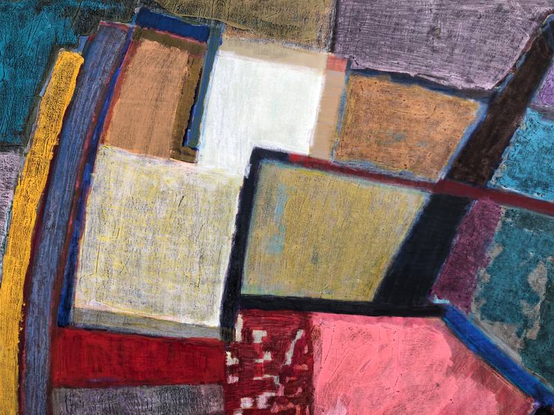 Ukrainian amazon Abstract Painting Olga Konoshchuk - Subjektiv.art