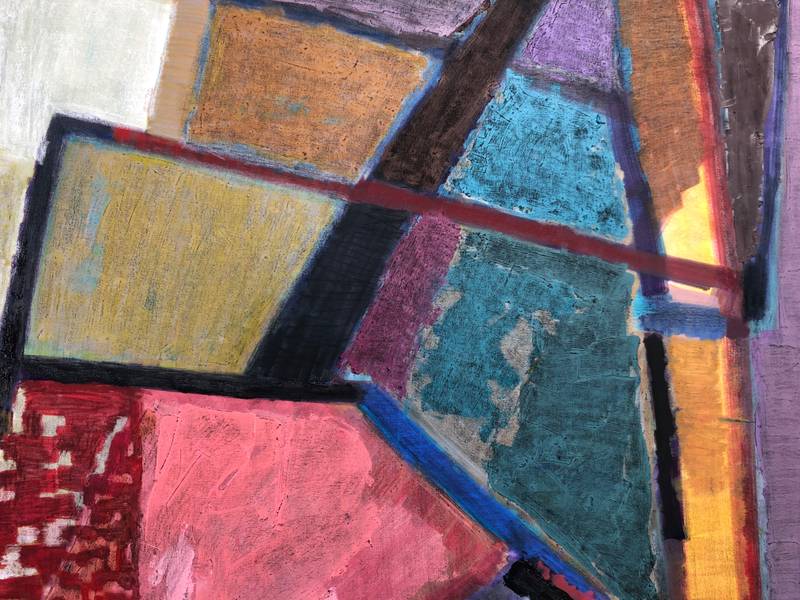 Ukrainian amazon Abstract Painting Olga Konoshchuk - Subjektiv.art