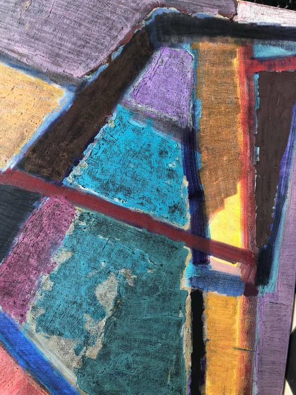 Ukrainian amazon Abstract Painting Olga Konoshchuk - Subjektiv.art
