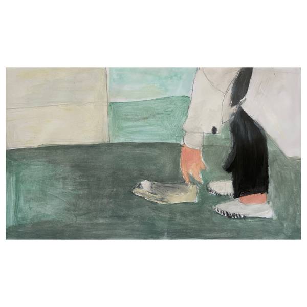 The Shoes Impressionistic Painting Irfan Ajvazi - Subjektiv.art