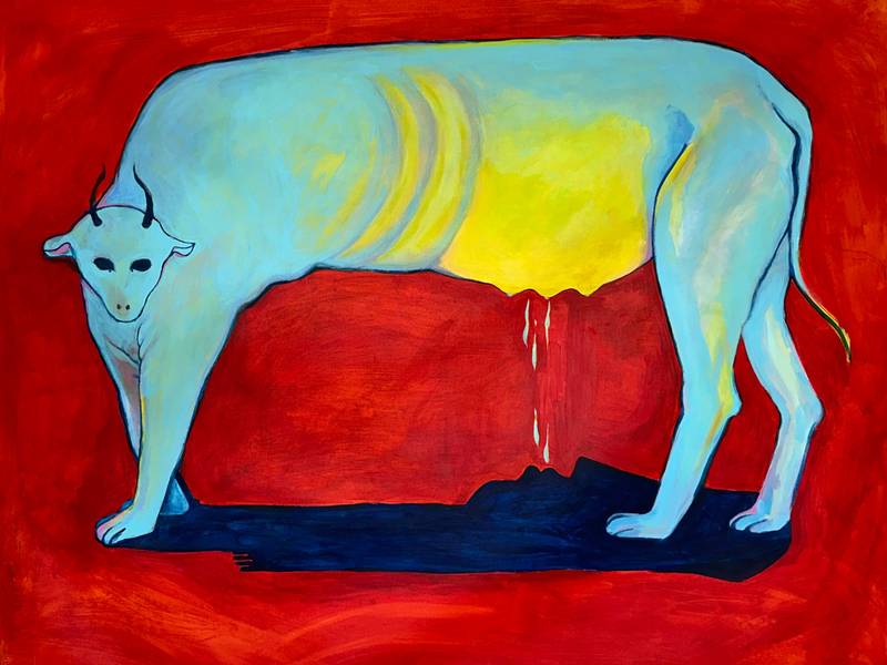 Desert beast feeds its shadow  - Subjektiv.art