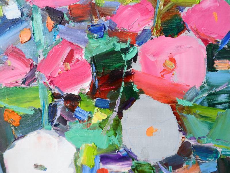 Mallows Modern Painting Yehor Dulin - Subjektiv.art