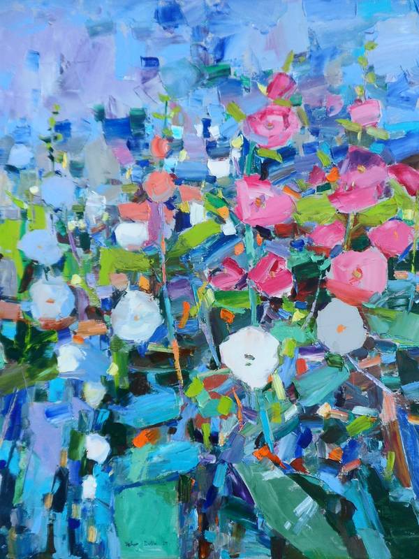 Mallows Modern Painting Yehor Dulin - Subjektiv.art