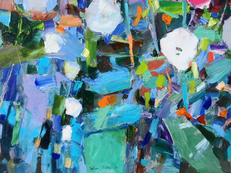 Mallows Modern Painting Yehor Dulin - Subjektiv.art