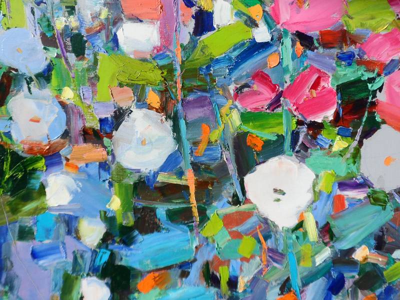 Mallows Modern Painting Yehor Dulin - Subjektiv.art