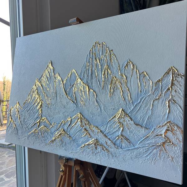 Symphony of the Highlands Modern Painting Yuliia Kiselova - Subjektiv.art
