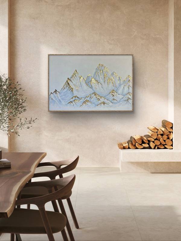 Symphony of the Highlands Modern Painting Yuliia Kiselova - Subjektiv.art