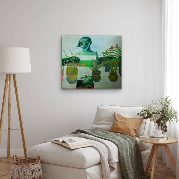 Inside Fine Art Painting Anna  Bulkina - Subjektiv.art