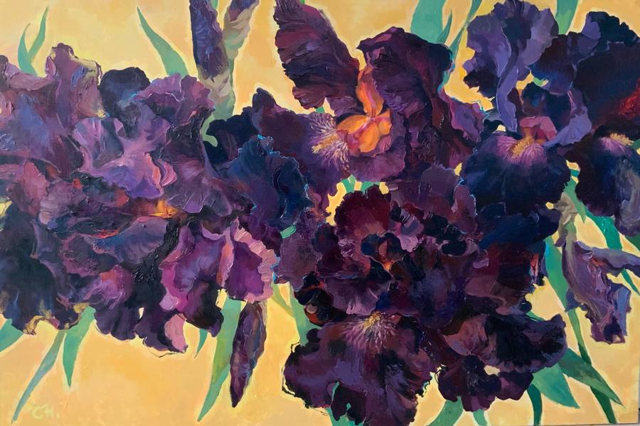 Irises. Movement  - Subjektiv.art