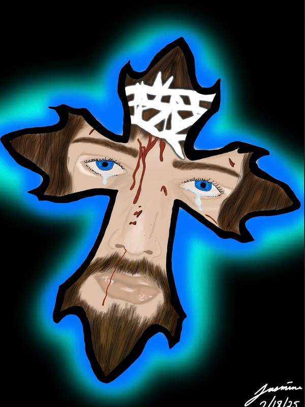 Crown of Sorrow Graphic, illustrative and typographic Prints jasmine kandybski - Subjektiv.art