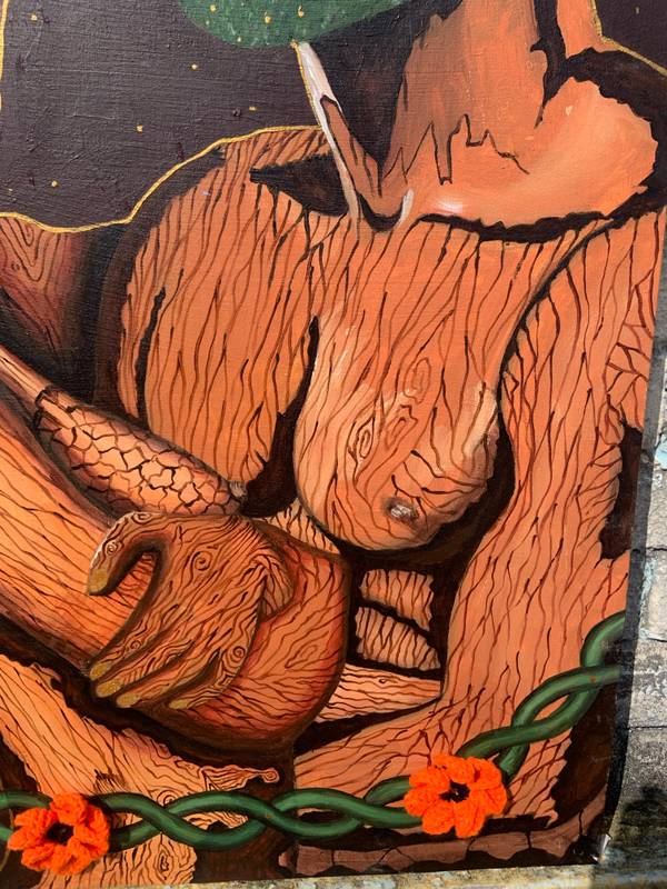 ONTOGENESIS Surrealistic Painting Betsy Aghavbere - Subjektiv.art