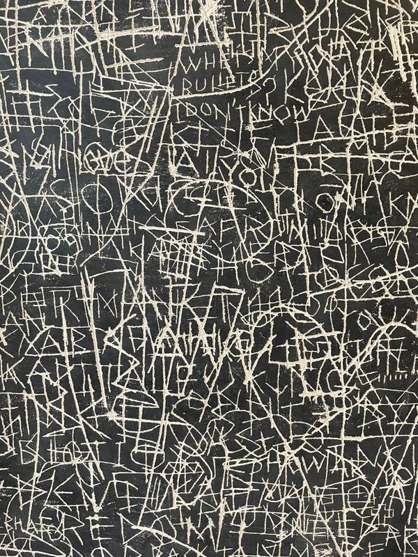 Big People Talking Small Words Unspecified Mixed media Artur Muzychenko - Subjektiv.art