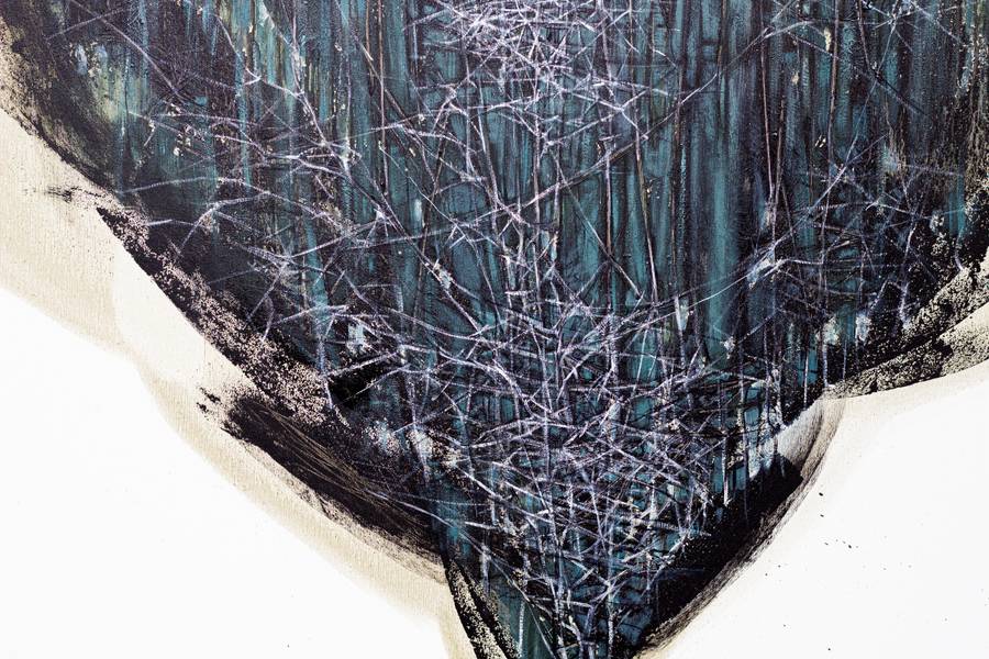 Awakening 1 Abstract Painting Liudmila Davydenko - Subjektiv.art