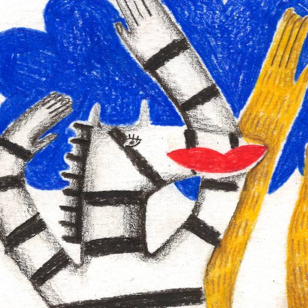 «Dance» Naive Drawing Sasha Luneva - Subjektiv.art