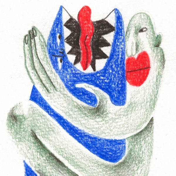 «Travel» Naive Drawing Sasha Luneva - Subjektiv.art