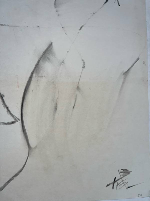 Two bitten apples Surrealistic Drawing Bohdana Tkach - Subjektiv.art