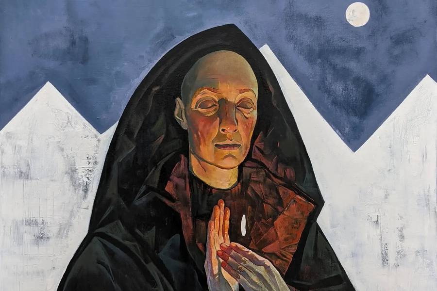 Cold Fine Art Painting Polina Kuznetsova - Subjektiv.art