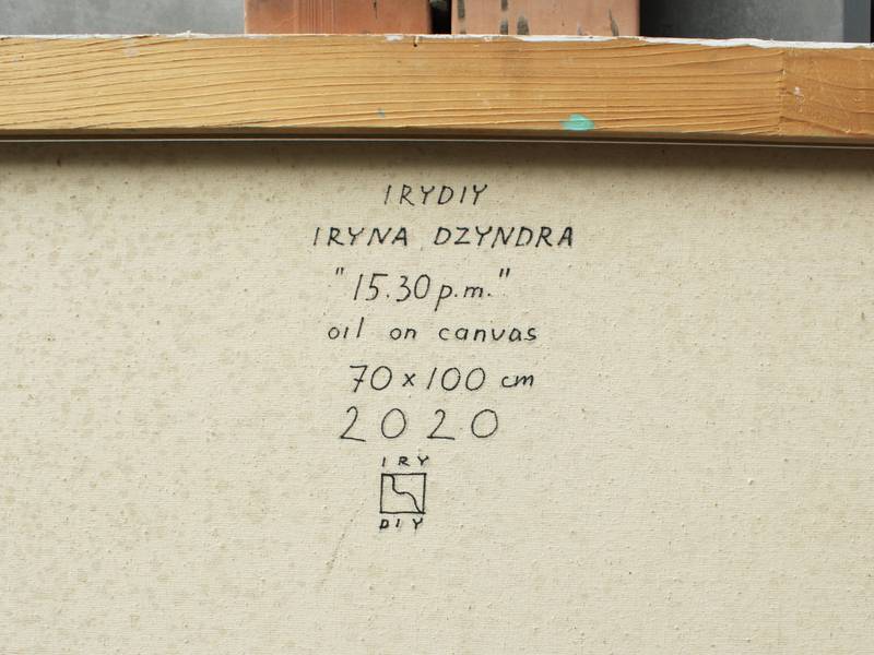 5.30 p.m. Fine Art Painting IRYDIY Iryna Dzyndra - Subjektiv.art
