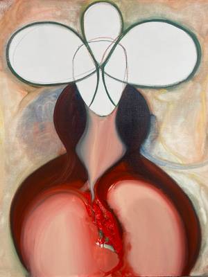 The day before.. Expressive and gestural Painting Anna Kostritskaya - Subjektiv.art