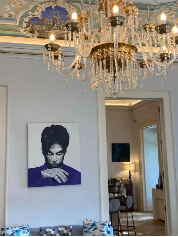 prince Pop art Painting Frank Ycraf - Subjektiv.art