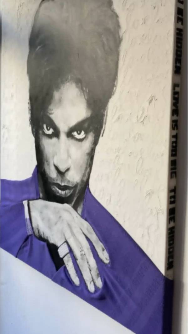 prince Pop art Painting Frank Ycraf - Subjektiv.art