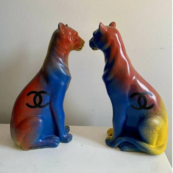 couple Abstract Sculpture Frank Ycraf - Subjektiv.art