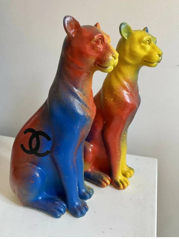 couple Abstract Sculpture Frank Ycraf - Subjektiv.art