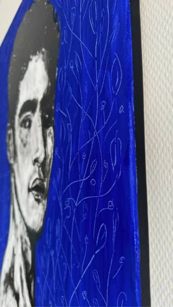 inside you Expressive and gestural Painting Frank Ycraf - Subjektiv.art