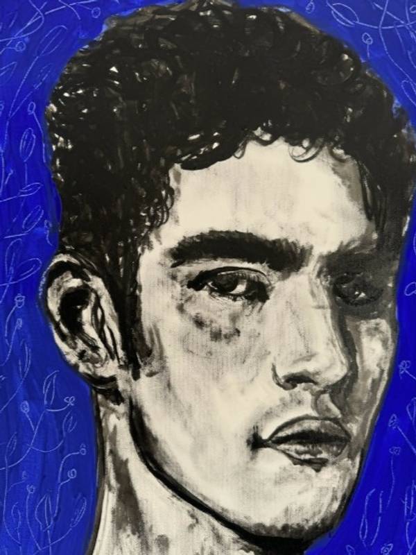 inside you Expressive and gestural Painting Frank Ycraf - Subjektiv.art