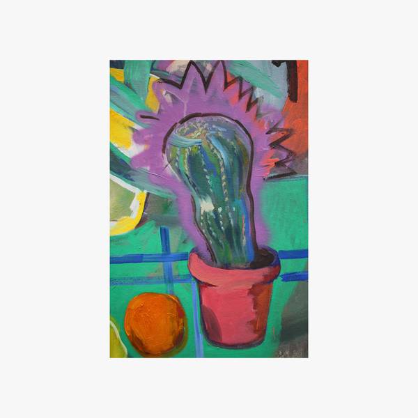 Cactus Fine Art Painting Artem Andreichuk - Subjektiv.art