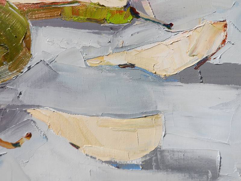 Pear 2 Impressionistic Painting Yehor Dulin - Subjektiv.art