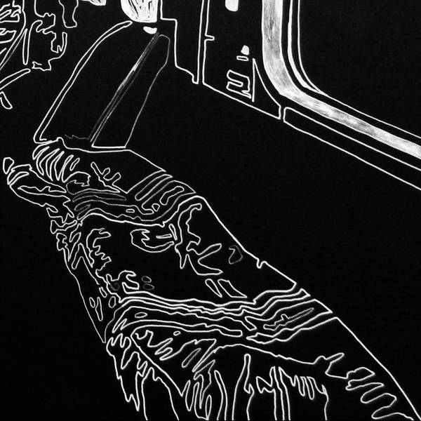 Subway as a shelter Fine Art Painting Vladyslav Riaboshtan - Subjektiv.art