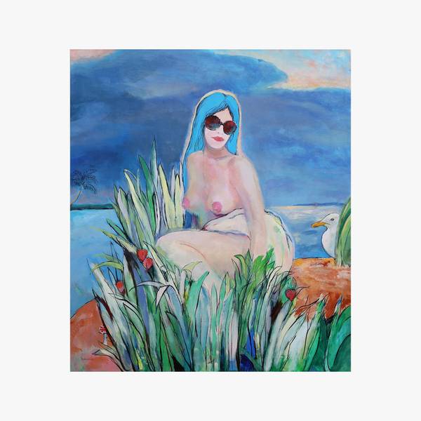Girl with physalis   - Subjektiv.art