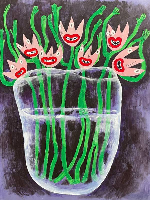 «Crazy tulips»  - Subjektiv.art