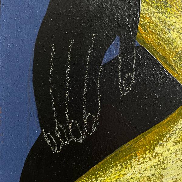 «Dancing» Naive Painting Sasha Luneva - Subjektiv.art