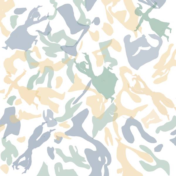 Free Falling Abstract Prints Mikenzie Ginsberg - Subjektiv.art