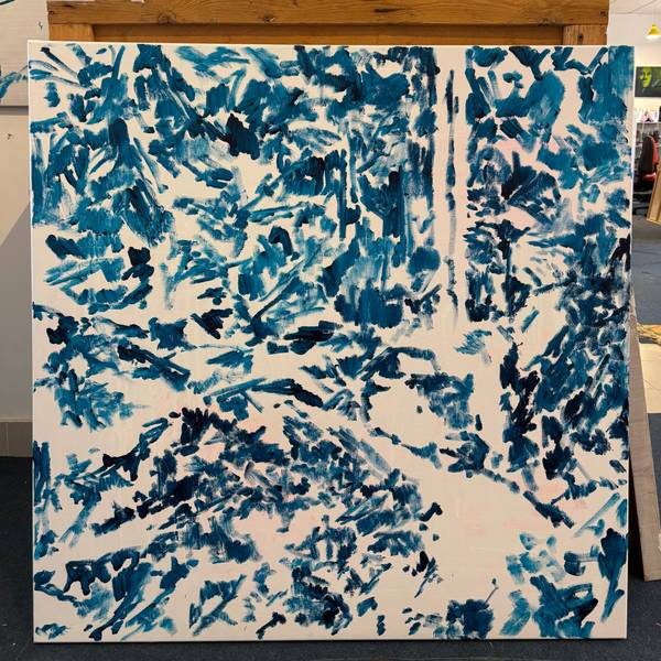 Sagrada Família Abstract Painting Maisa Champalimaud - Subjektiv.art