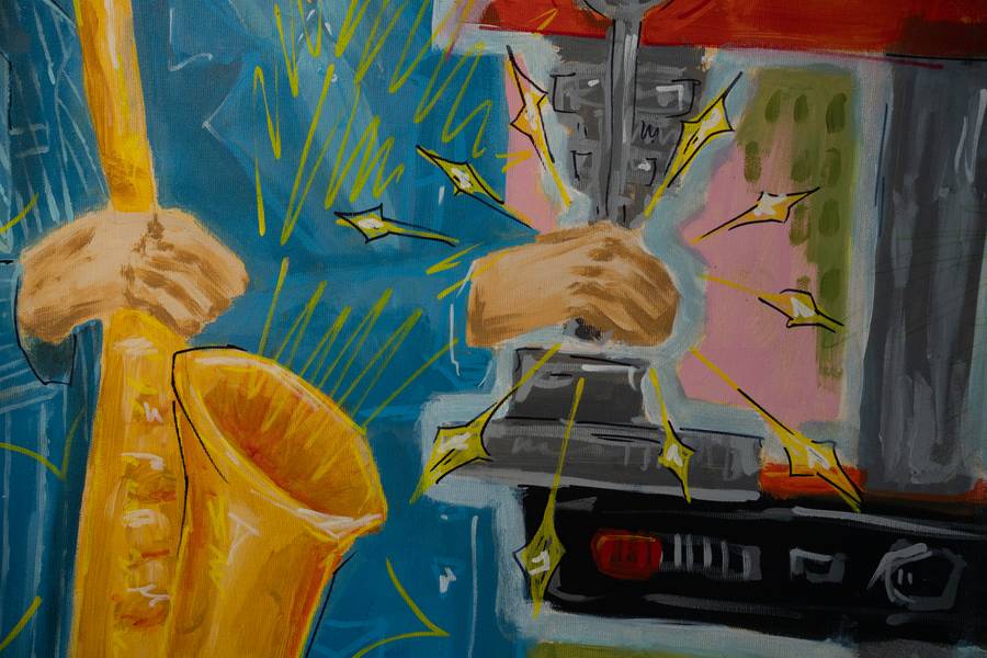 Jazz do it Unspecified Painting Danya Shulipa - Subjektiv.art
