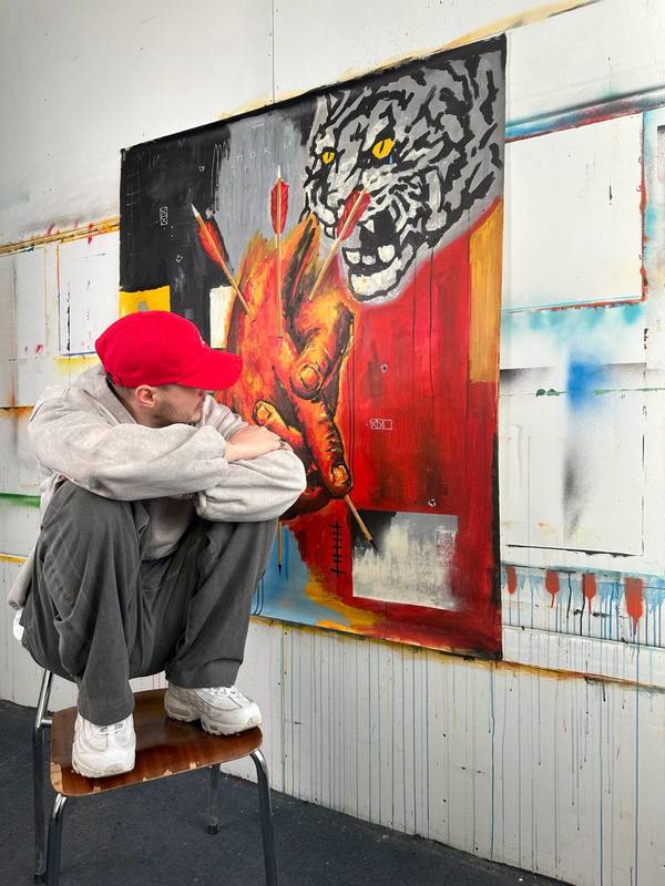 Against all Unspecified Painting Danya Shulipa - Subjektiv.art