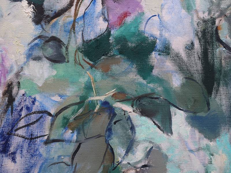 Lilac Impressionistic Painting Artem Andreichuk - Subjektiv.art