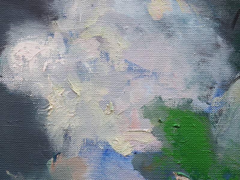 Lilac Impressionistic Painting Artem Andreichuk - Subjektiv.art