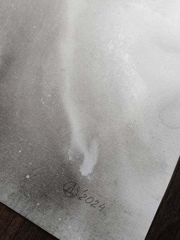 Snow storm Unspecified Drawing Oksana Duchenchuk - Subjektiv.art