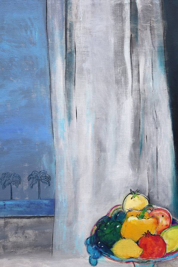 still life with pineapples  Modern Painting Artem Andreichuk - Subjektiv.art