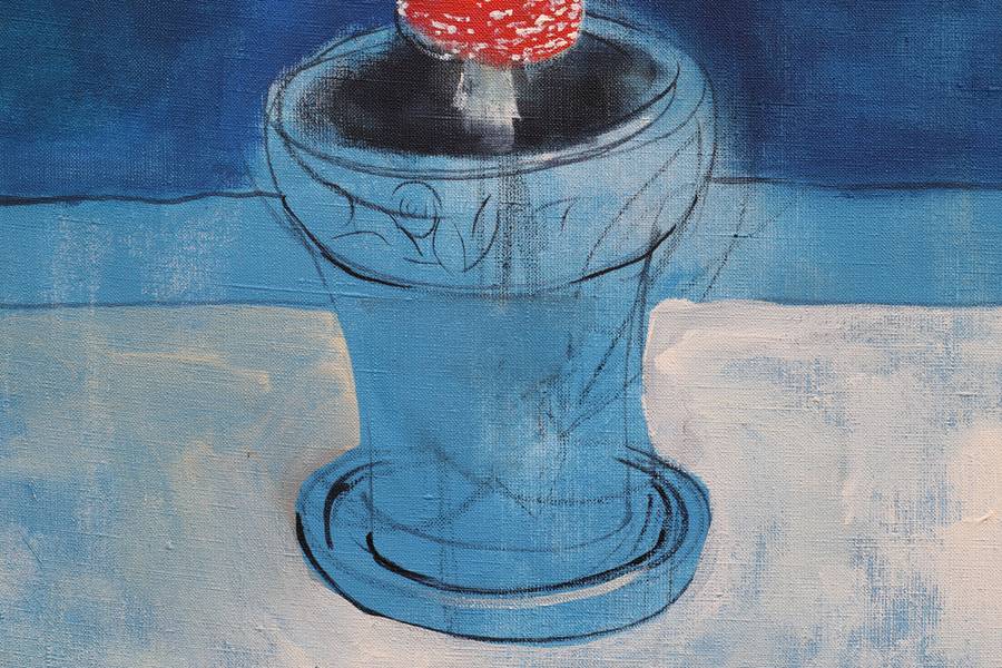 Amanita Pop art Painting Artem Andreichuk - Subjektiv.art
