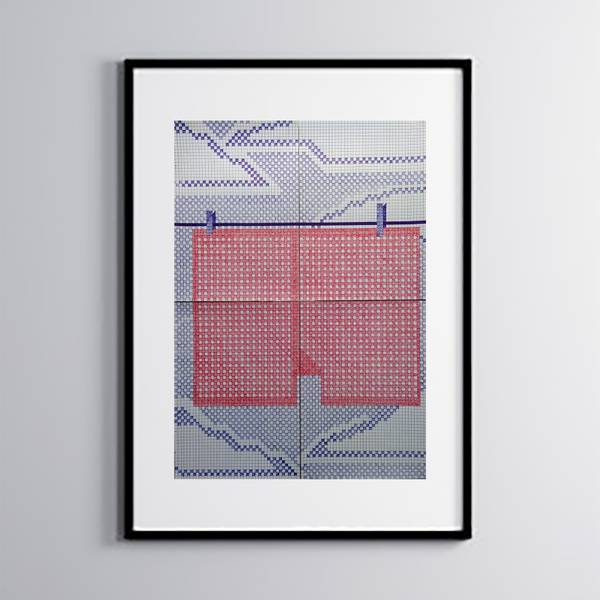 A sunny day Abstract Drawing Maria Matienko - Subjektiv.art