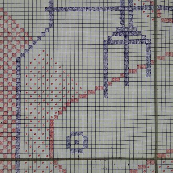 Fresh-salt Abstract Drawing Maria Matienko - Subjektiv.art