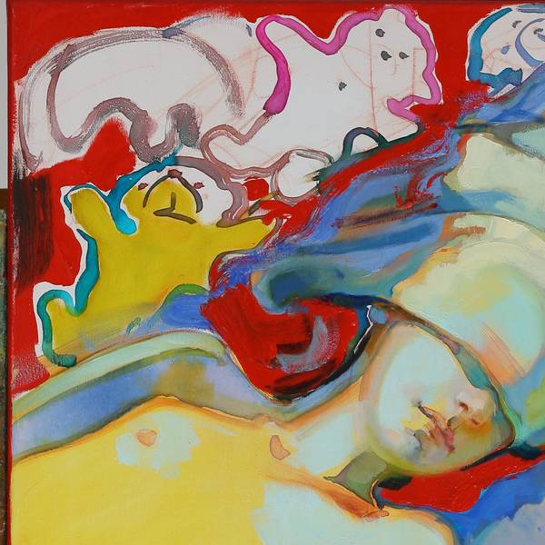 Dream about boiled eggs Fine Art Painting Myroslava Perevalska - Subjektiv.art