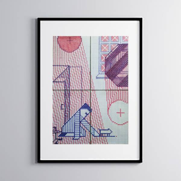 New live Abstract Drawing Maria Matienko - Subjektiv.art