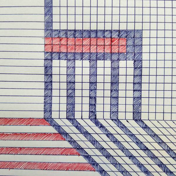 Fierce anger Abstract Drawing Maria Matienko - Subjektiv.art